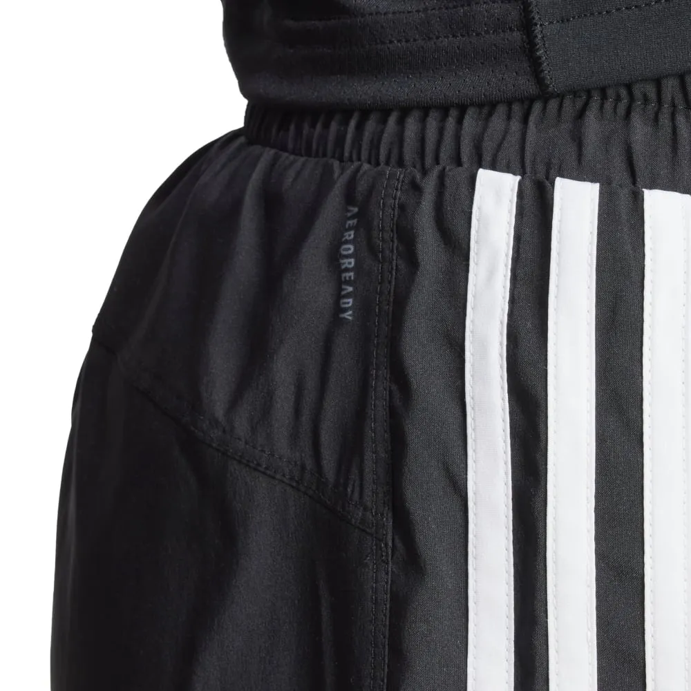 Adidas Womens Pacer Training 3-Stripes High-Rise Shorts