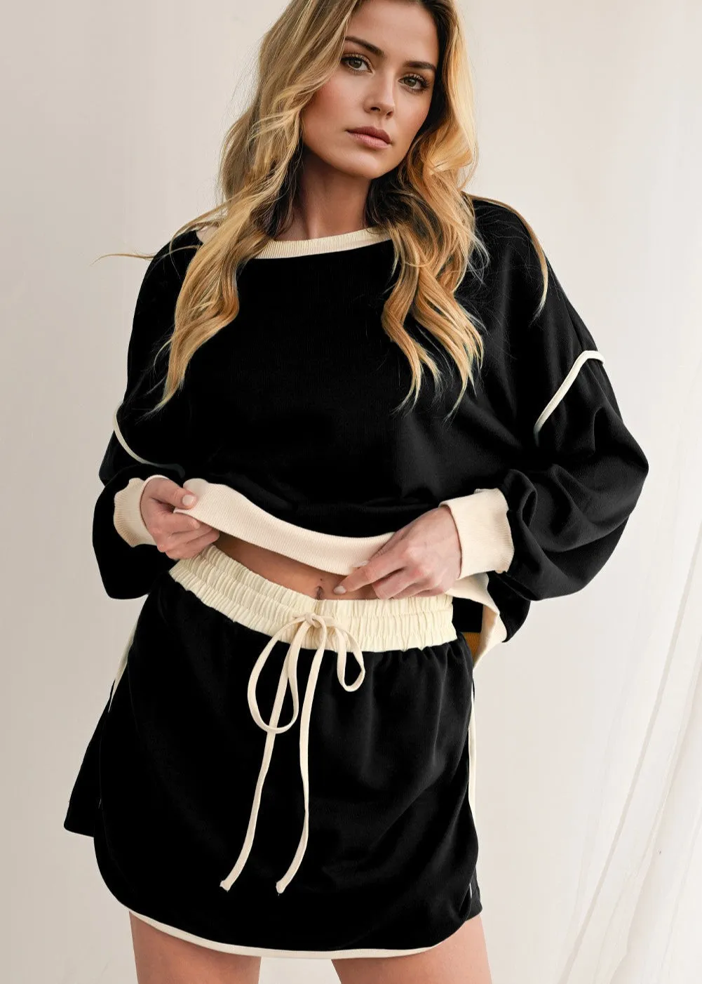 All Day Hustle Skirt | Black