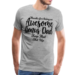 Awesome Bonus Dad Men's Premium T-Shirt