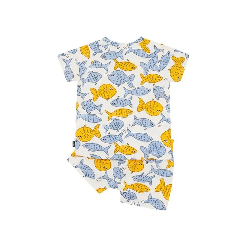 BONDS Kids Tee Short Sleep Set - Swim Fishy Swim