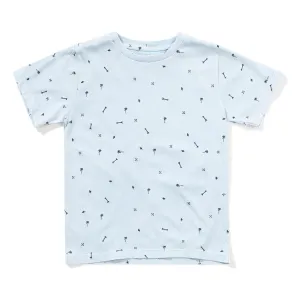 Confetti Tee - Mineral Blue
