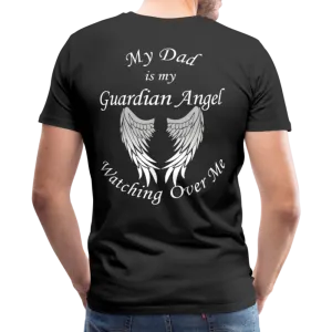 Dad Guardian Angel Men's Premium T-Shirt (CK1454U)