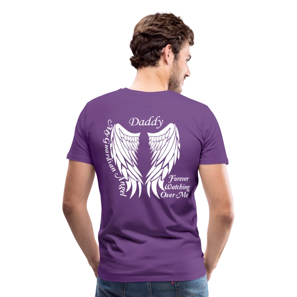 Daddy Guardian Angel Men's Premium T-Shirt (CK3561)
