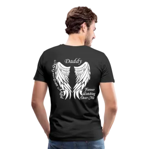 Daddy Guardian Angel Men's Premium T-Shirt (CK3561)