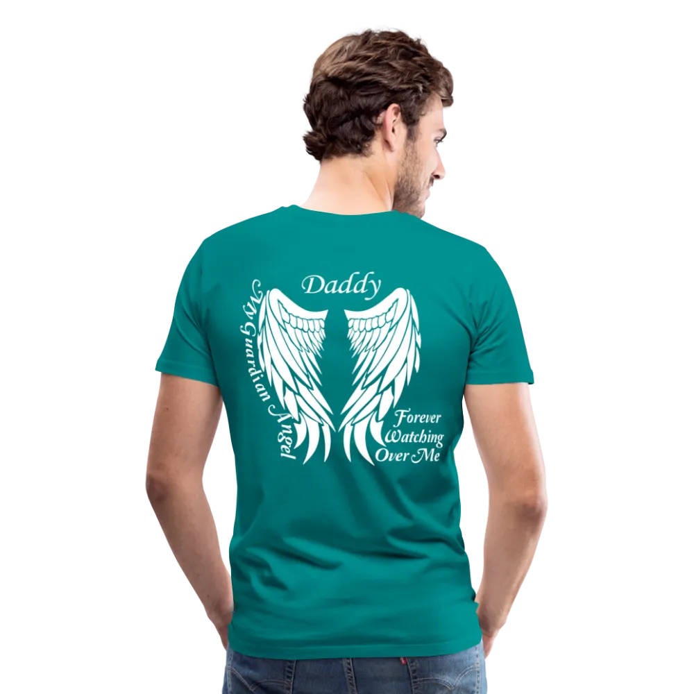 Daddy Guardian Angel Men's Premium T-Shirt (CK3561)