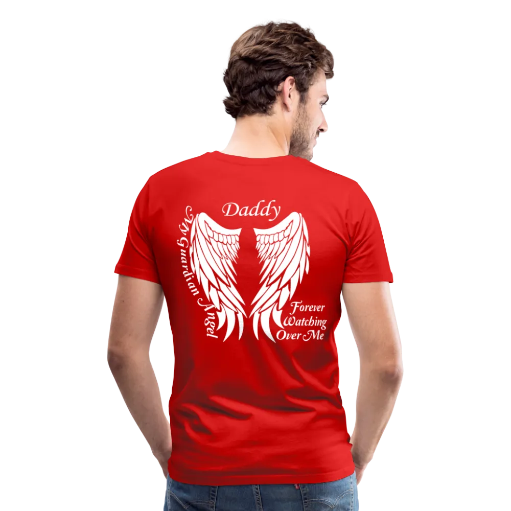 Daddy Guardian Angel Men's Premium T-Shirt (CK3561)