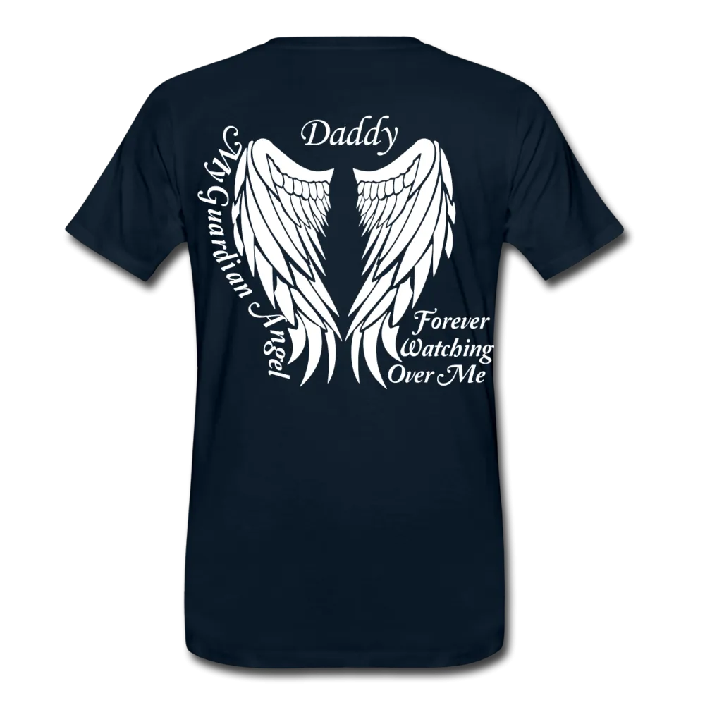 Daddy Guardian Angel Men's Premium T-Shirt (CK3561)