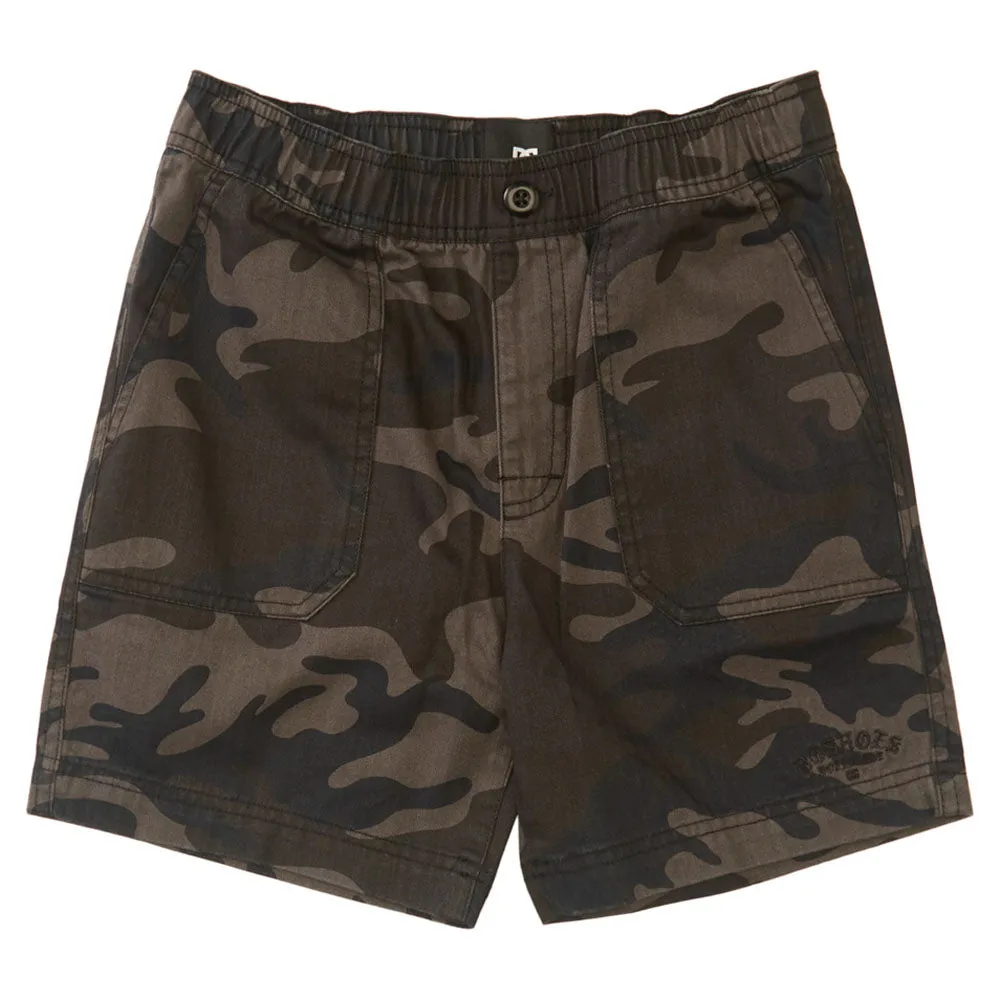DC - Mechanic 2 16.5" Youth Shorts Black Camo