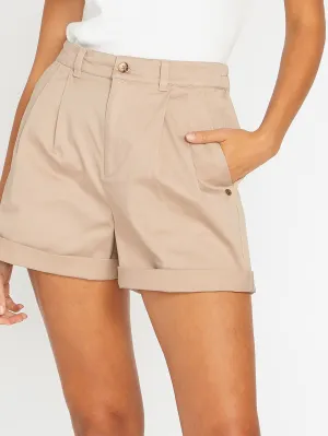 Frochickie Chino Shorts - TAUPE