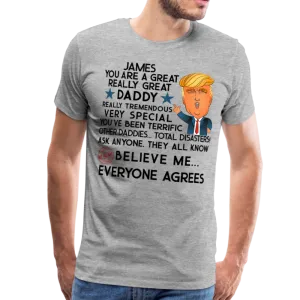 JAMES TRUMP DADDY Men's Premium T-Shirt