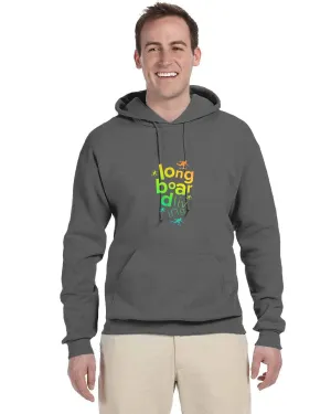 Longboard Living Hoodie - Monogram Spectrum