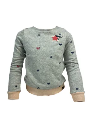 SCOTCH & SODA Girl's Grey Soft Crewneck Sweatshirt # 870 6 NWT