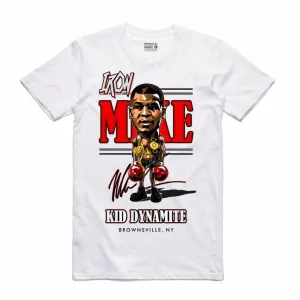 Streetwear on Demand CARICATURE IRON MIKE TEE WHITE