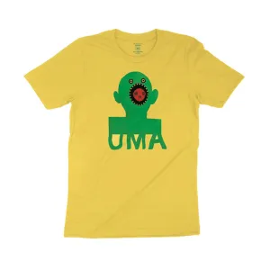 UMA Landsleds - Mouthface T-Shirt - Daffodil Yellow SALE