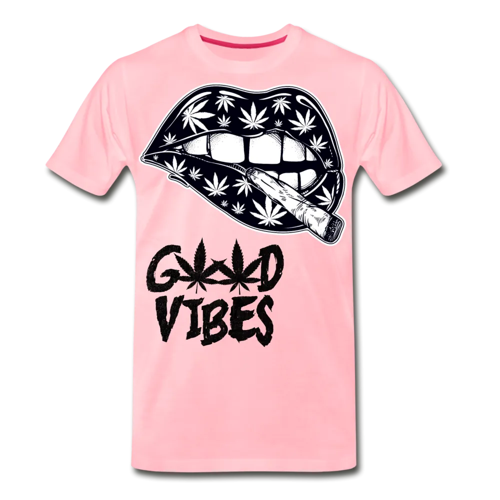 Weed Good Vibes Men's Premium T-Shirt