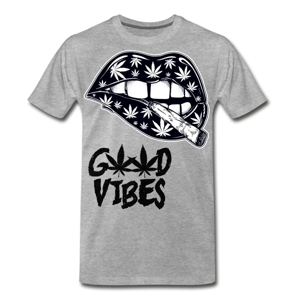 Weed Good Vibes Men's Premium T-Shirt
