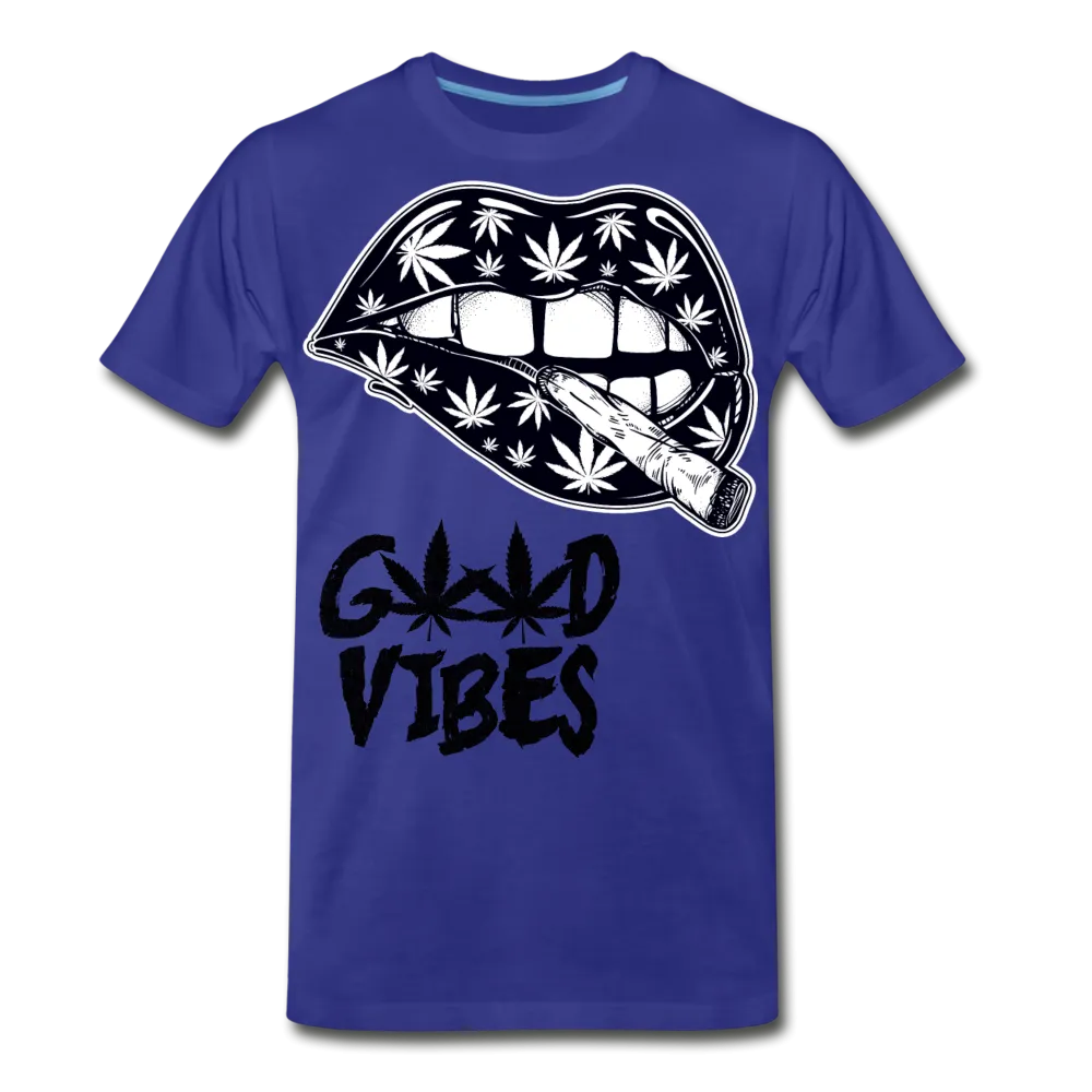 Weed Good Vibes Men's Premium T-Shirt
