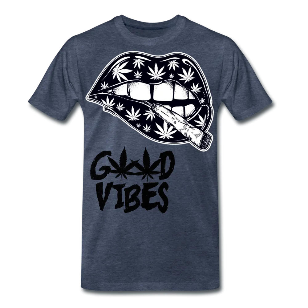 Weed Good Vibes Men's Premium T-Shirt