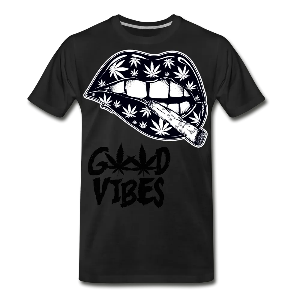 Weed Good Vibes Men's Premium T-Shirt