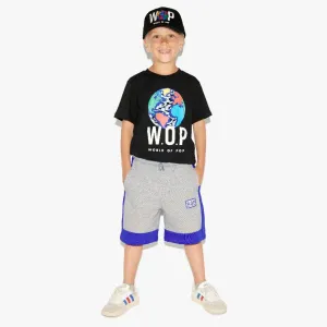 World Of Pop Colorblock shorts